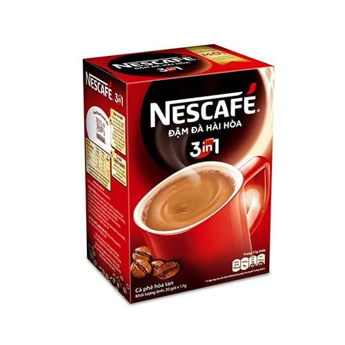 Nescafé Cà Phê Sữa Đá 3in1 (20g / Gói) màu đỏ