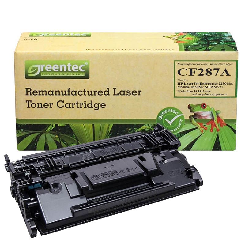Mực in laser đen trắng Greentec HP 87A (CF287A)